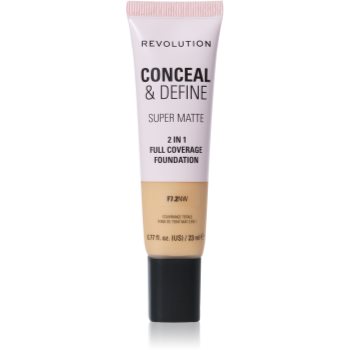 Revolution Conceal & Define machiaj cu efect matifiant - imagine 2